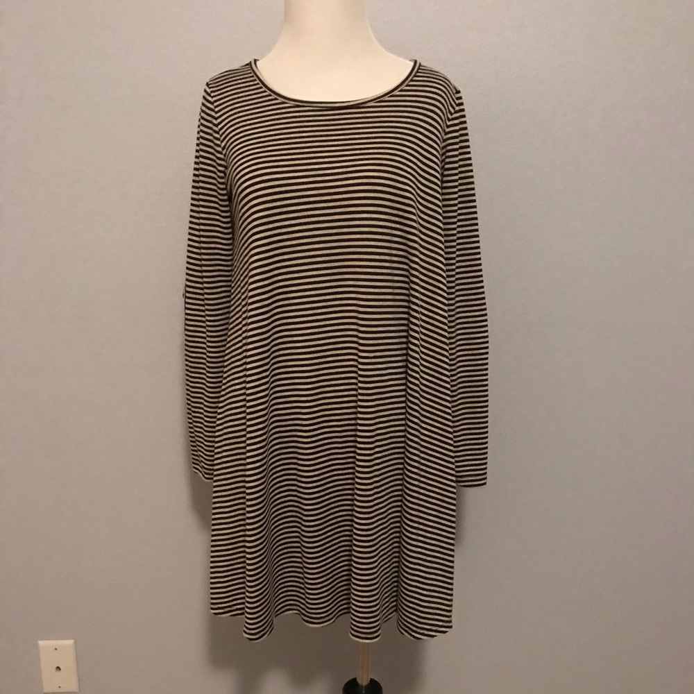 Puella Elbow Patch Swing Dress - S